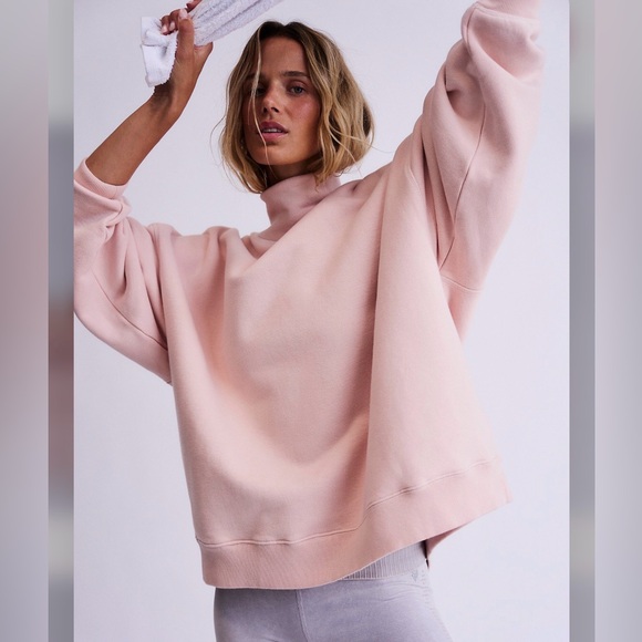 free people movement Tops - FP Movement by Free People Mock Neck Pullover Sweatshirt - NWT